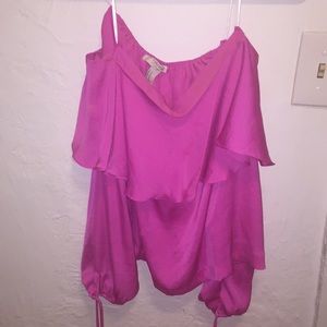 long sleeve off the shoulder top